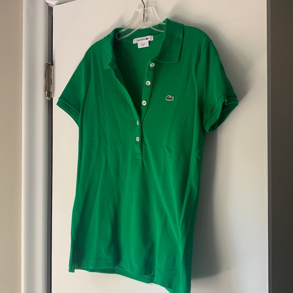 Woman’s Green Lacoste